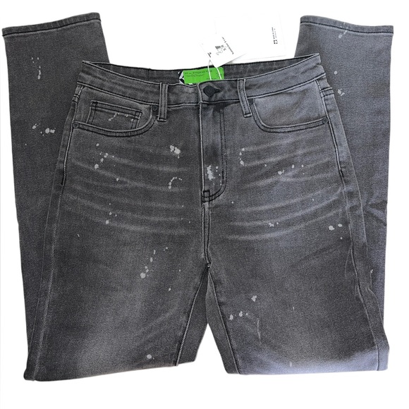 👖 NWT! Sandrine Rose Polka Grey Jean - Picture 4 of 9